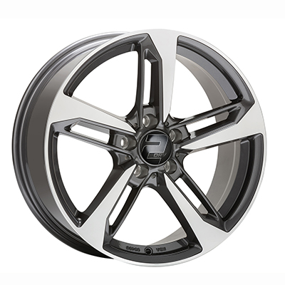 Wheelworld WH36 Dark Gunmetal Poliert 