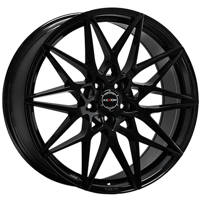 Axxion AX9 Schwarz glu00e4nzend lackiert 