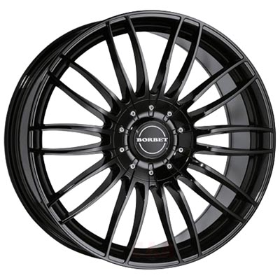 Borbet black glossy
