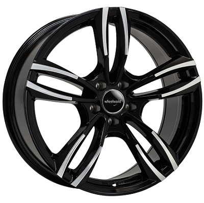 Wheelworld WH29 Schwarz Hochglanzpoliert