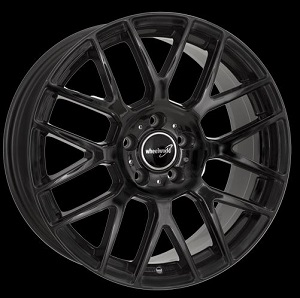 Wheelworld WH26 Schwarz glu00e4nzend lackiert 