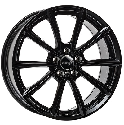 Wheelworld WH28 Schwarz glu00e4nzend lackiert 
