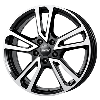 Alutec diamant-schwarz frontpoliert