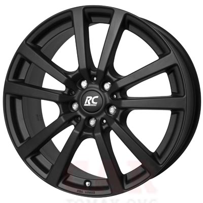Rc design RC25 schwarz-matt lackiert