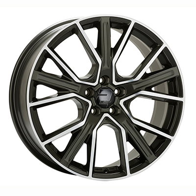 Wheelworld WH34 Dark Gunmetal Poliert 