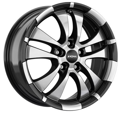 Ronal R59 JETBLACK-FRONTKOPIERT