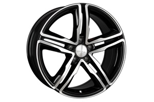 Wheelworld WH11 Schwarz Hochglanzpoliert