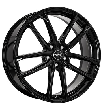 Brock B38 Schwarz Glanz schwarz lackiert