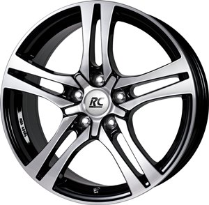 Rc design RC26 schwarz poliert front-poliert