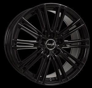 Wheelworld WH18 Schwarz glu00e4nzend lackiert 