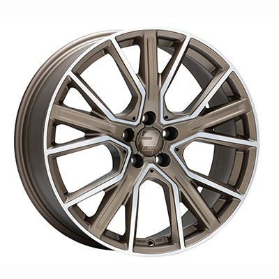 Wheelworld WH34 Bronze matt Hochglanzpoliert. 