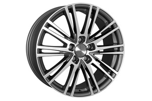 Wheelworld WH18 Daytona Grau Hochglanzpol Hochglanzpoliert