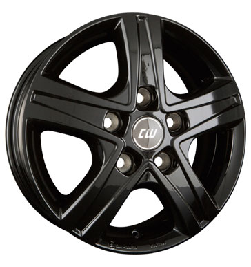 Borbet black glossy