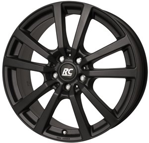 Rc design RC25 schwarz-matt lackiert