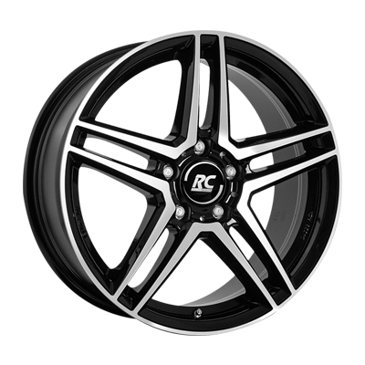Rc design RCD17 schwarz poliert front-poliert
