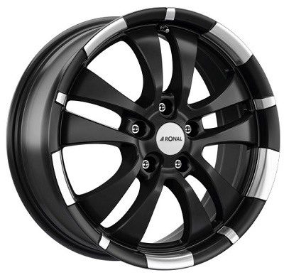 Ronal R59 JETBLACK MATT-HORNKOPIERT