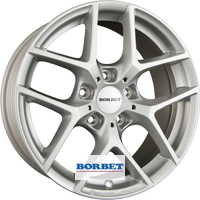 Borbet crystal silver
