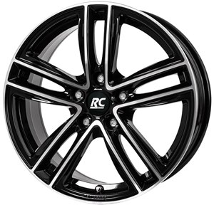 Rc design RC27 schwarz poliert front-poliert