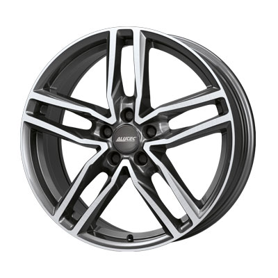 Alutec graphit frontpoliert