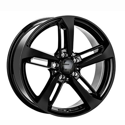 Wheelworld WH36 Schwarz glu00e4nzend lackiert 