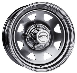 Dotz DAKAR High gloss Silver