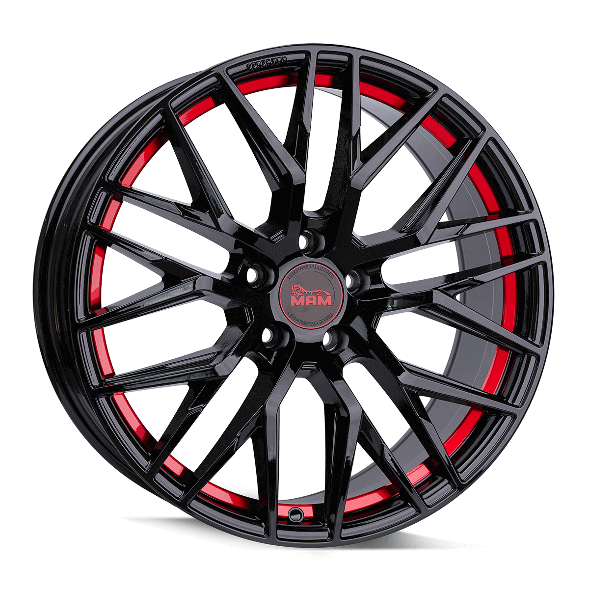 Mam RS4 BLACK PAINTED RED INSIDE
