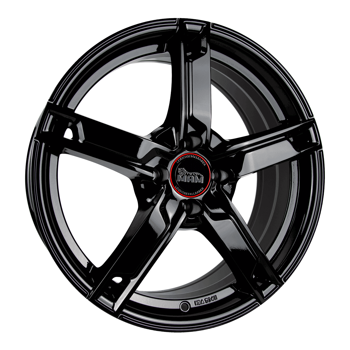 Mam W4 BLACK PAINTED