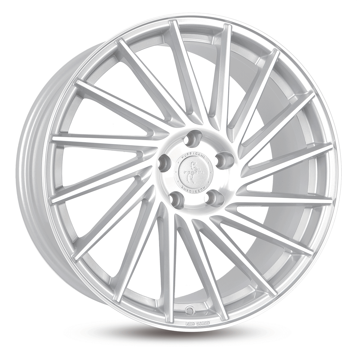 Keskin tuning KT17 SILVER FRONT POLISH