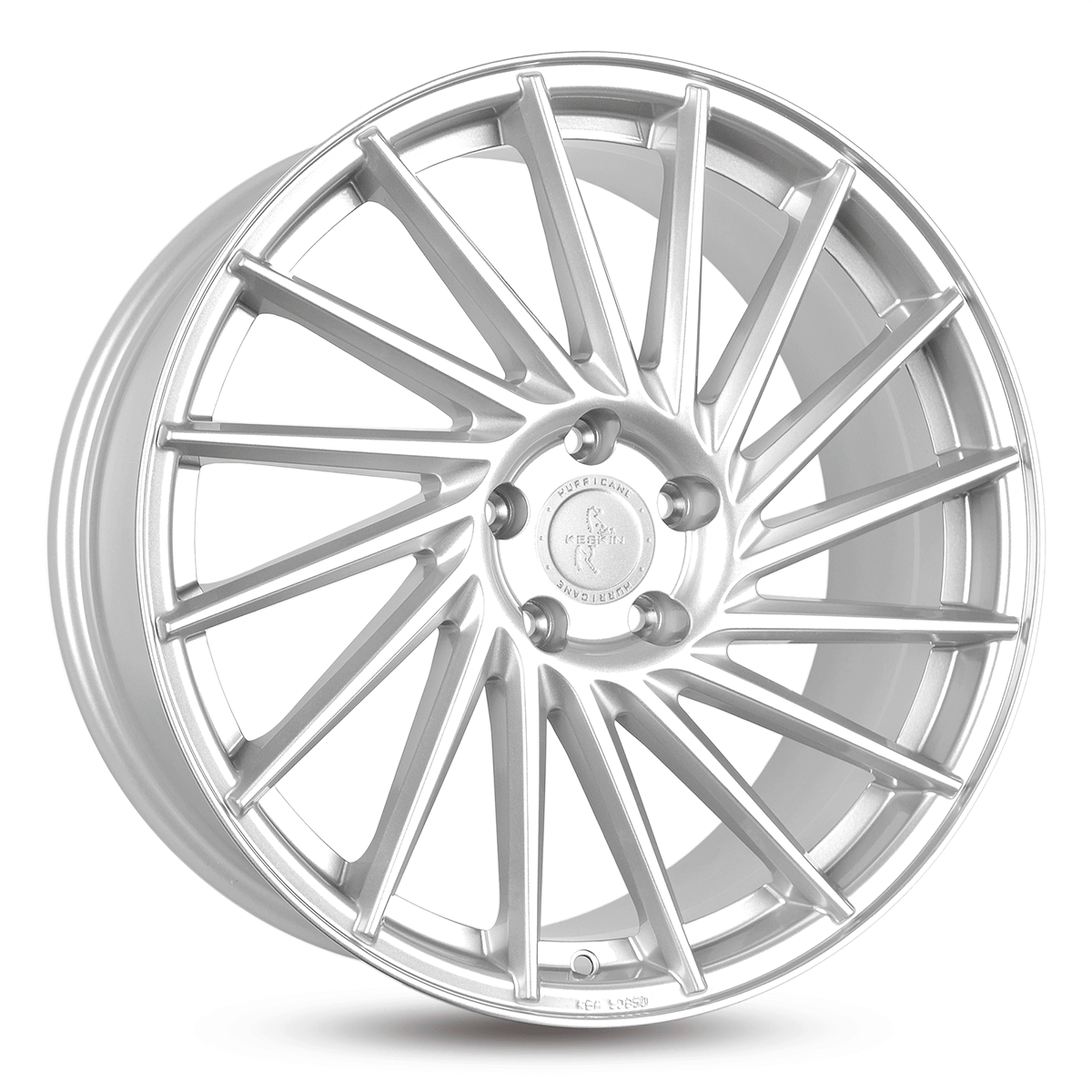 Keskin tuning KT17 CRYSTAL SILVER