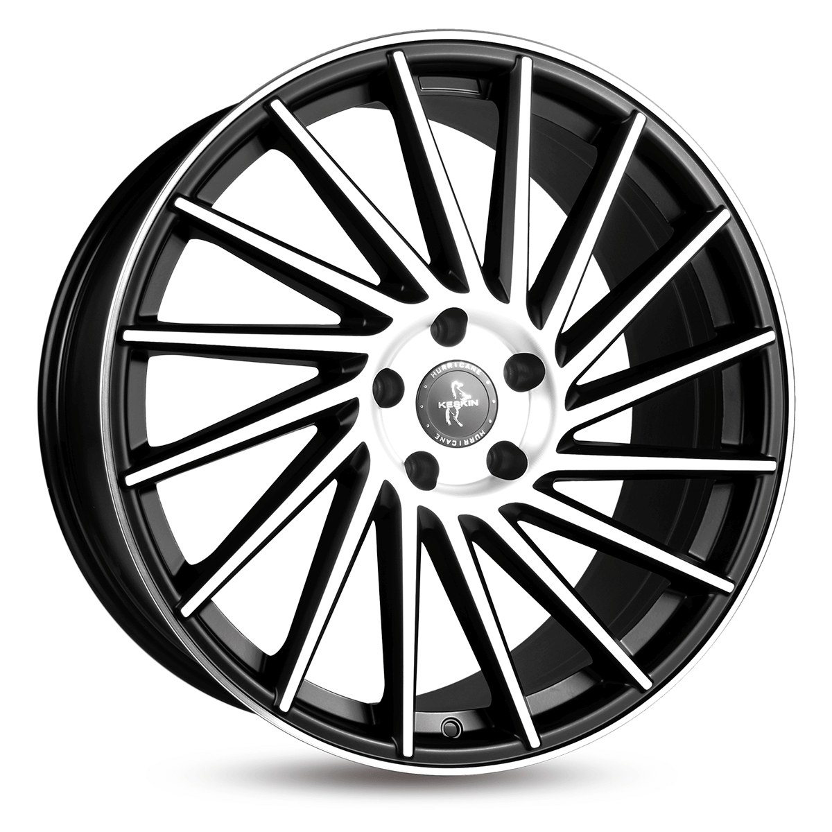 Keskin tuning KT17 MATT BLACK FRONT POLISH