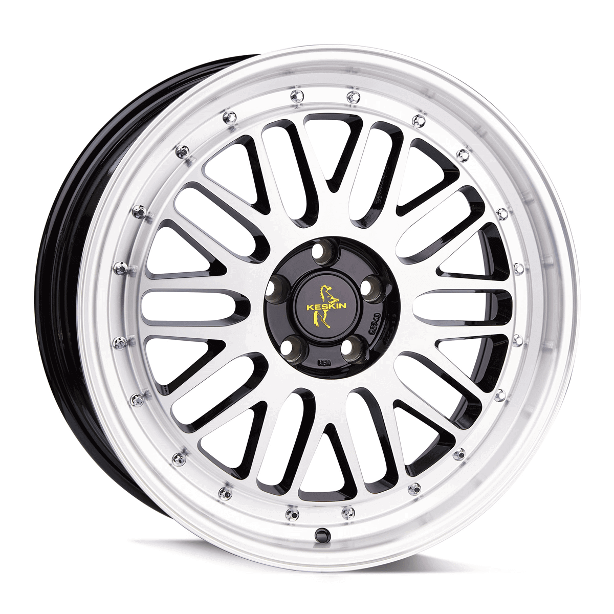 Keskin tuning KT22 BLACK FRONT POLISH