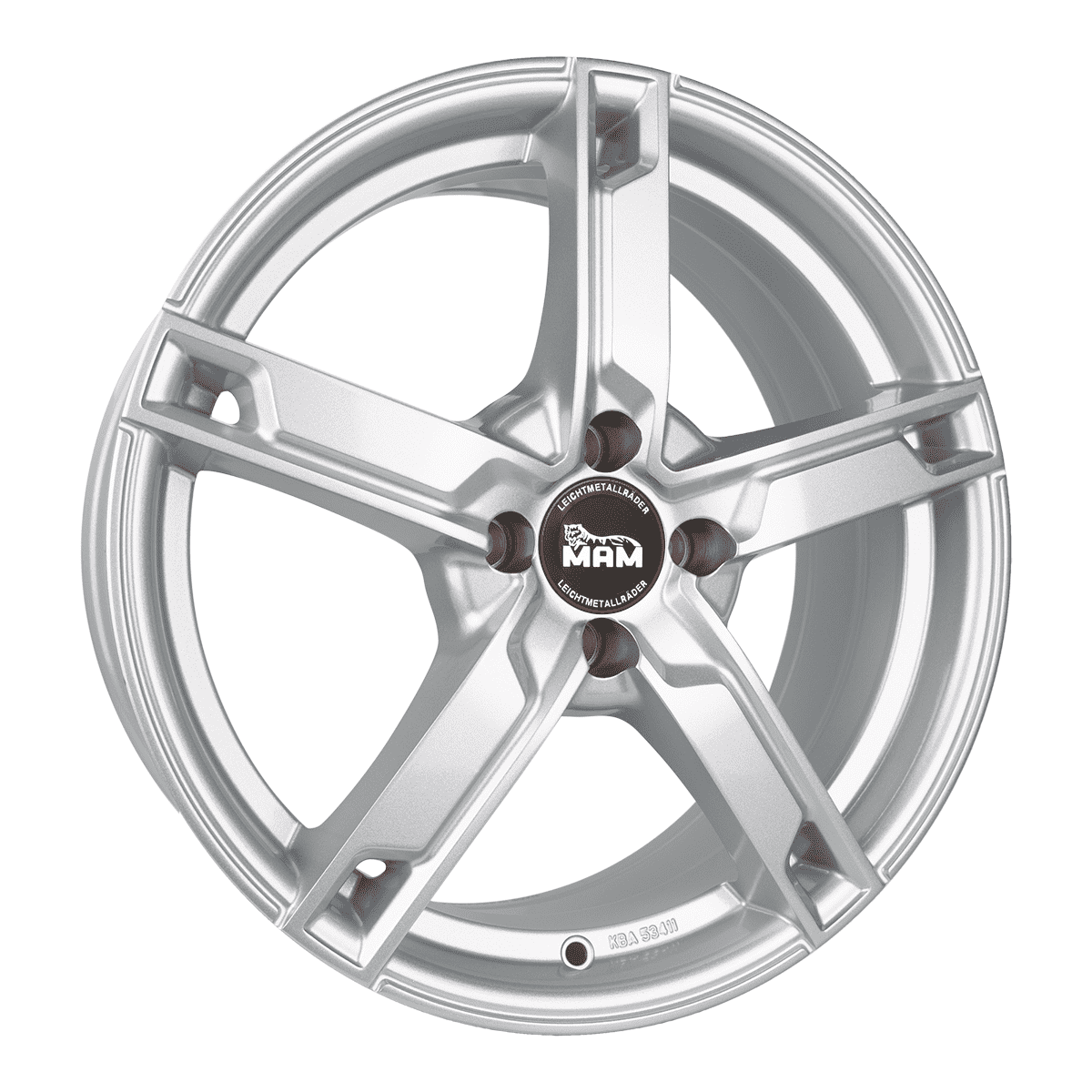 Mam W4 SILVER PAINTED