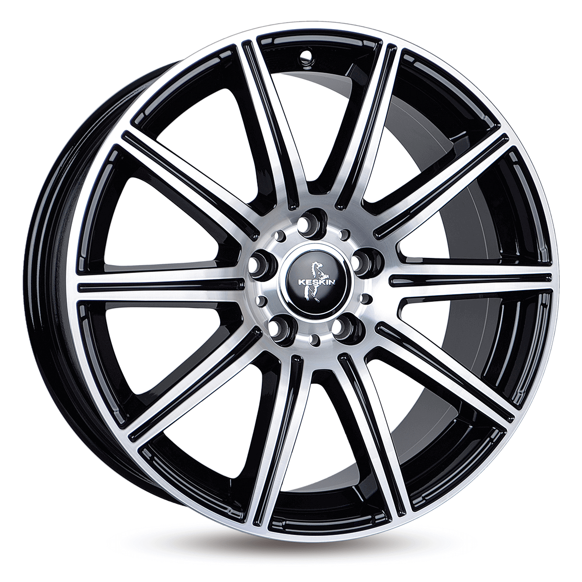 Keskin tuning KT16 BLACK FRONT POLISH