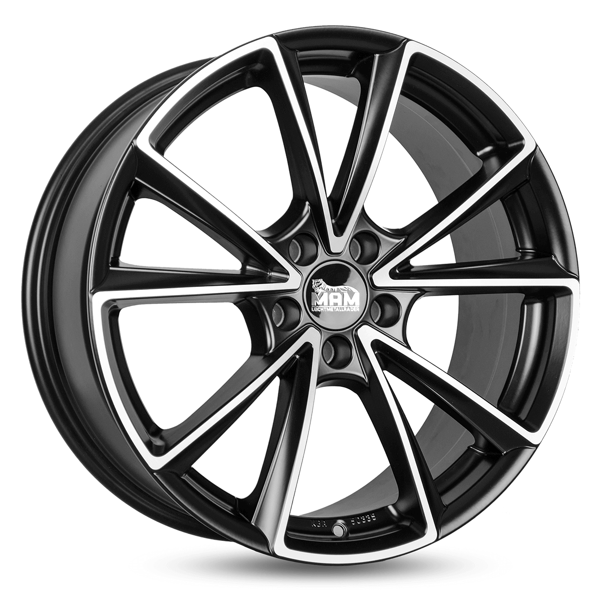 Mam A5 MATT BLACK FRONT POLISH