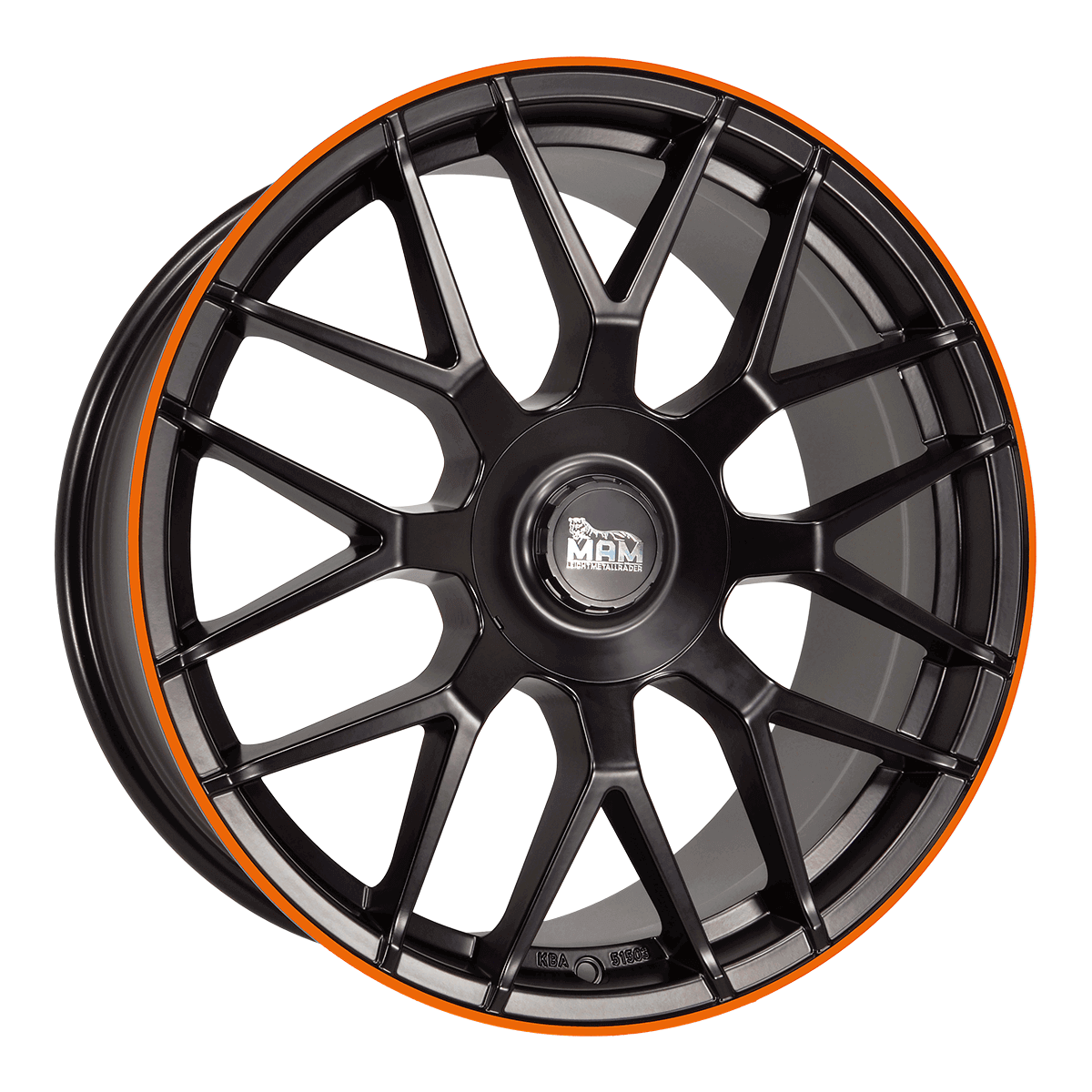 Mam GT1 MATT BLACK LIP ORANGE