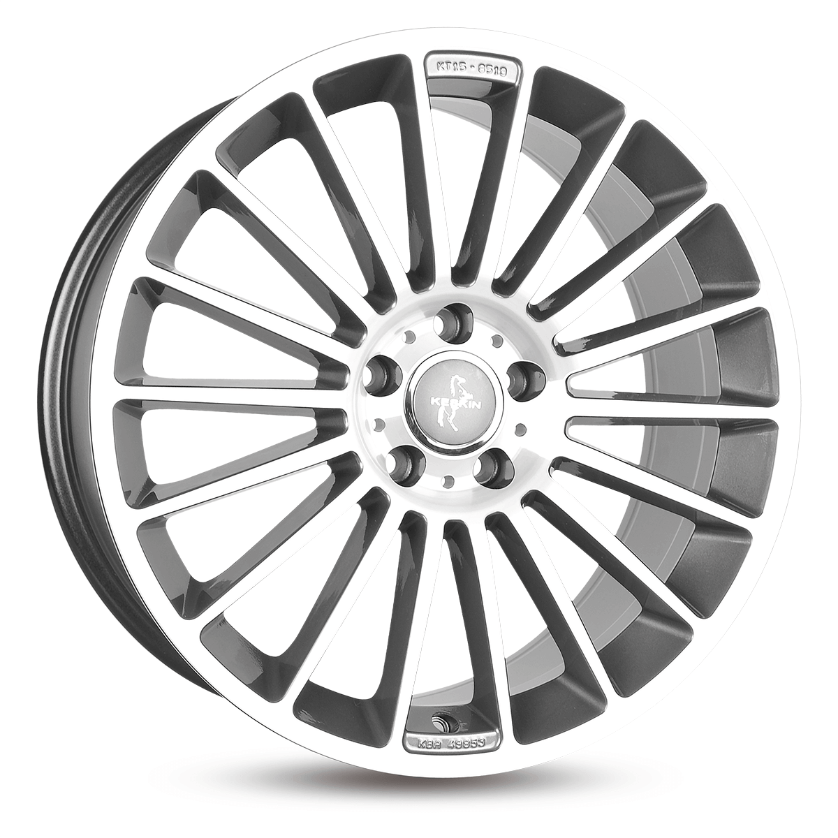 Keskin tuning KT15 PALLADIUM FRONT POLISH