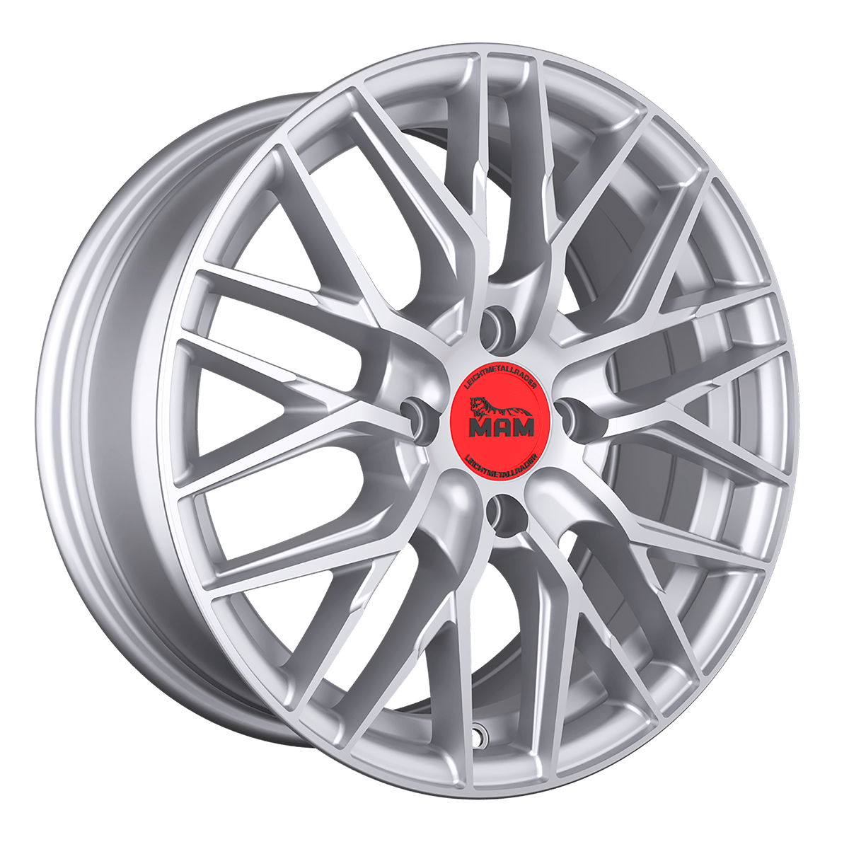 Mam RS4 MATT SILVER PAINTED