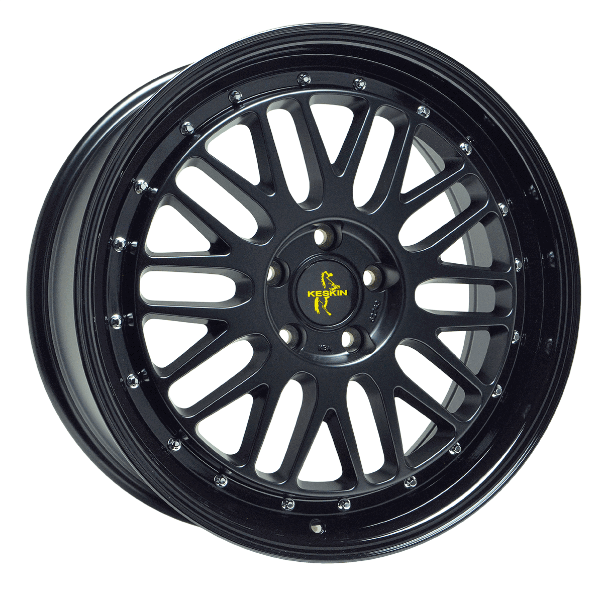 Keskin tuning KT22 MATT BLACK PAINTED