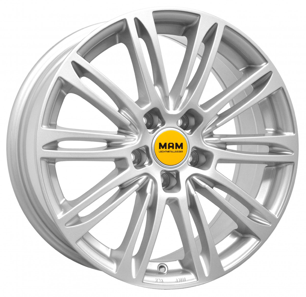 Mam A4 SILVER PAINTED