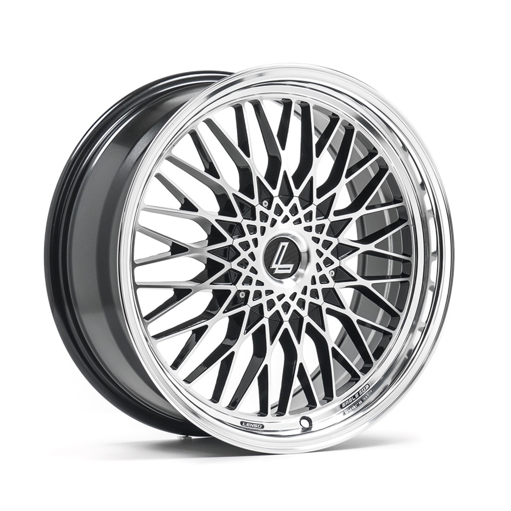 LENSO EAGLE 3 (Max load 690kg) GLOSS BLACK & POLISHED