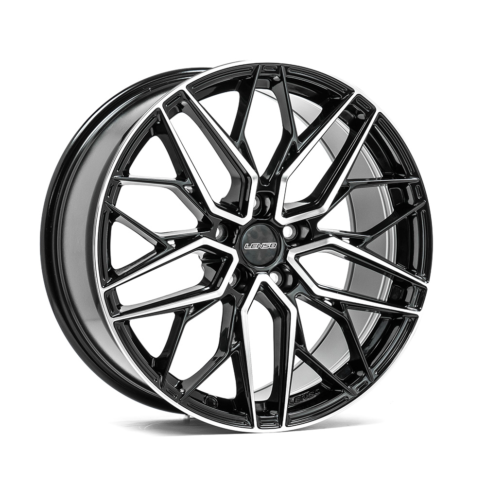 LENSO VENTUS (Max load 735kg) GLOSS BLACK & POLISHED