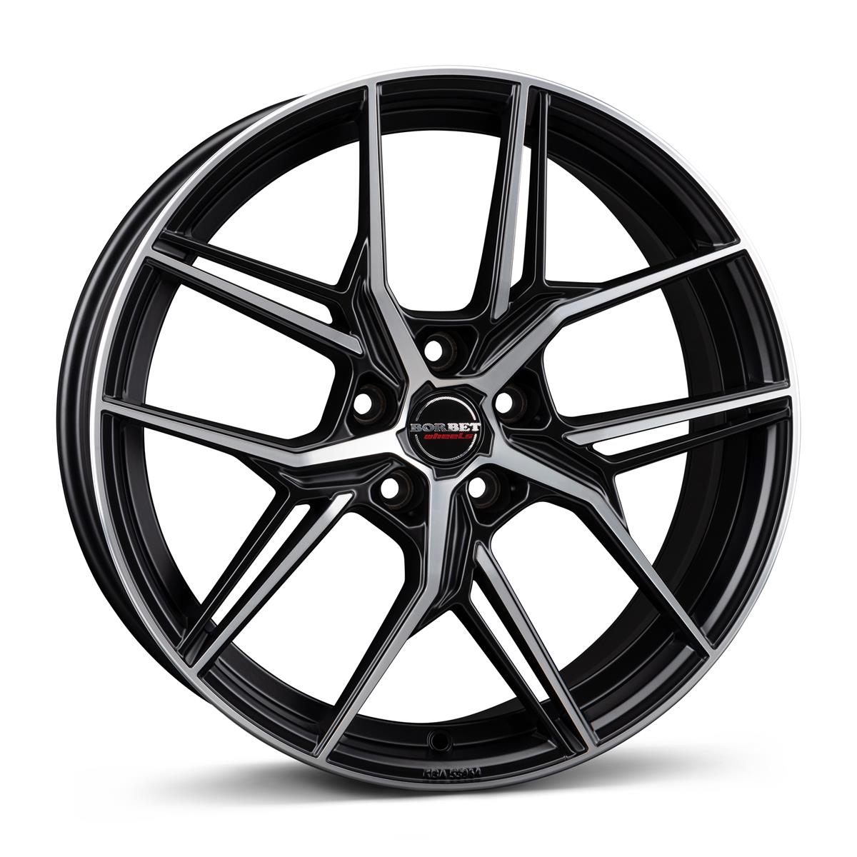 Borbet QX black polished matt 
