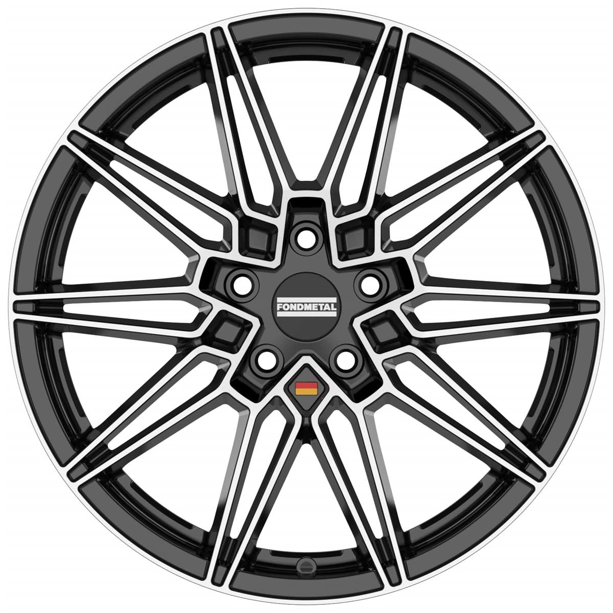 Fondmetal Thoe Glossy Black Machined 