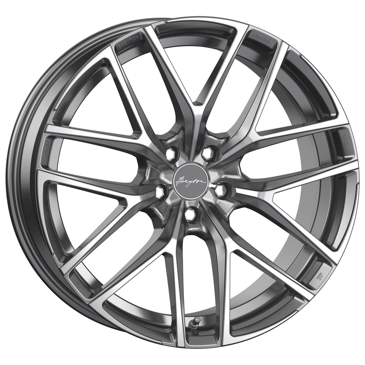 Breyton Hibonit Matt Gun Polished Face 