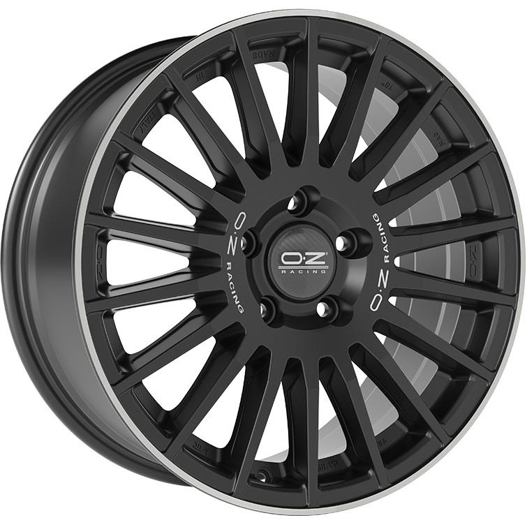 OZ Racing Rally Desert Matt Black Silver Let. Diamond Lip 