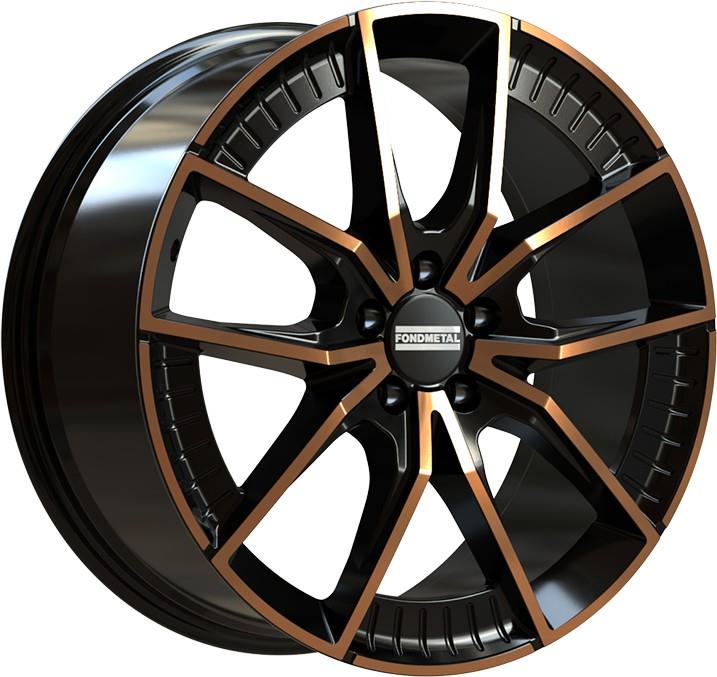 Fondmetal Elatha Black Clearcoat Matt Bronze Machined 