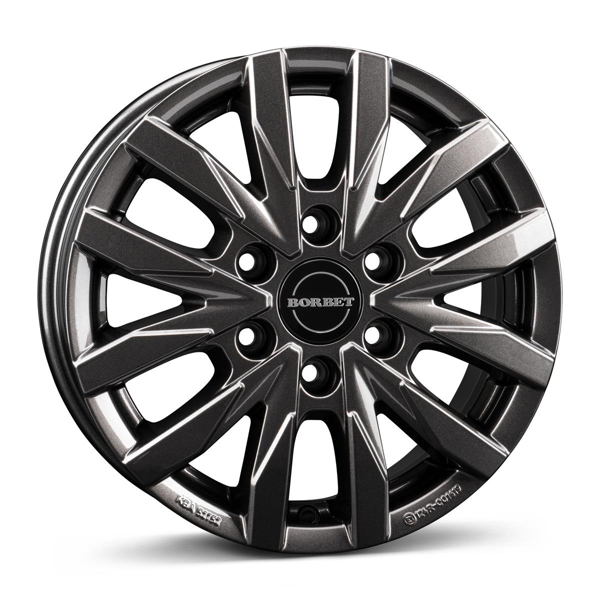 Borbet CW6 mistral anthracite glossy 