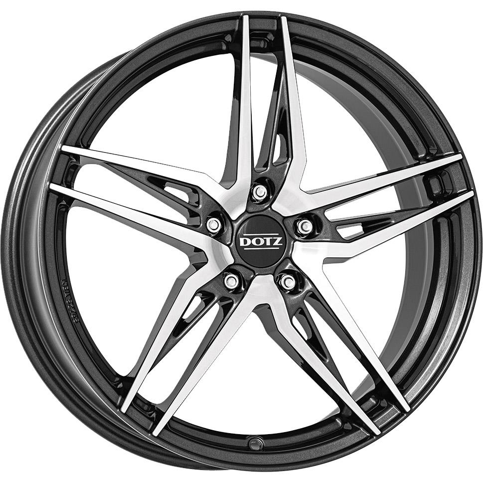 Dotz Interlagos dark Gunmetal/polished 