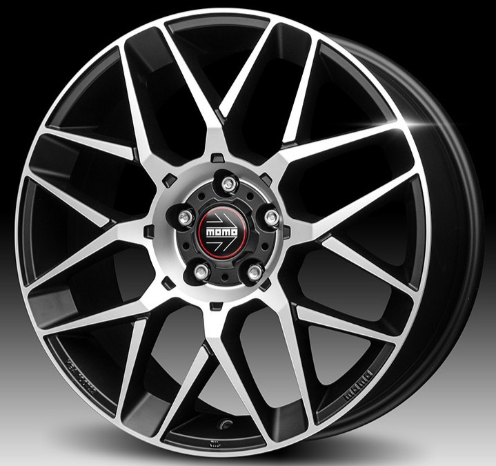 Momo REVENGE EVO 2.0 Matt Black Polished 