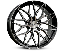 Dotz Suzuka (one wheel small damage) Made in Germany Dark Black/polished